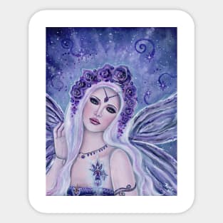 Magical encounter fairy by Renee Lavoie Sticker